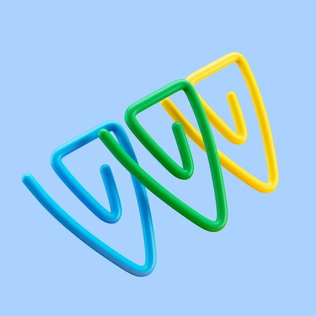 PSD gratuito renderización en 3d del icono de regreso a la escuela