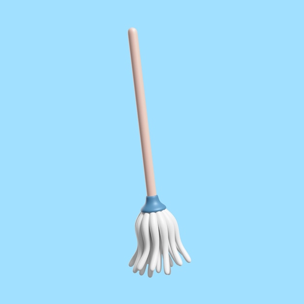 PSD gratuito representación 3d de producto de limpieza
