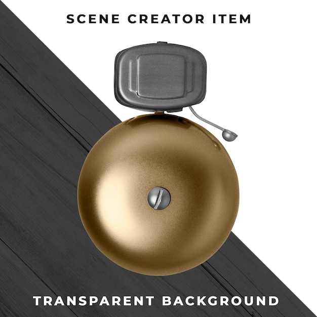 Gratis PSD ring bell object transparant psd