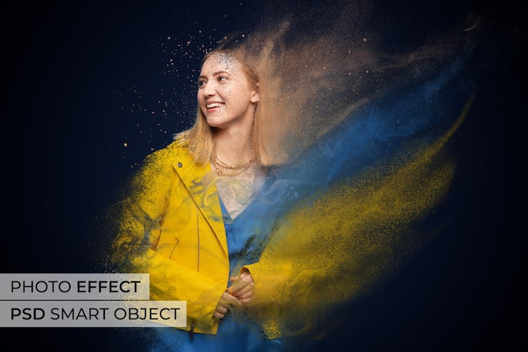 Gratis PSD rookverspreiding foto-effect