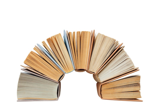 Gratis PSD stapel boeken geïsoleerd