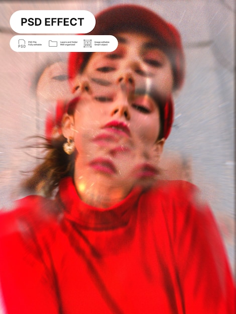 PSD gratuito superposición de efectos fotográficos