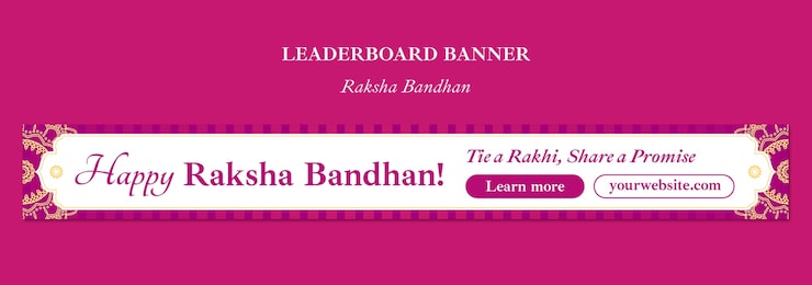 PSD Gratis templat perayaan acara raksha bandhan