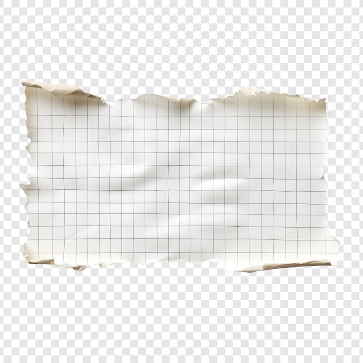 PSD gratuito textura de papel cuadrado roto un lienzo en blanco para sus ideas