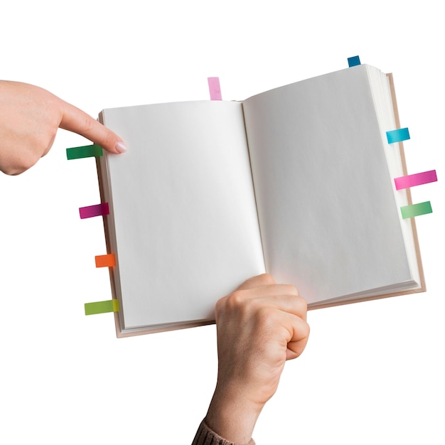 PSD Gratis tumpukan buku terisolasi