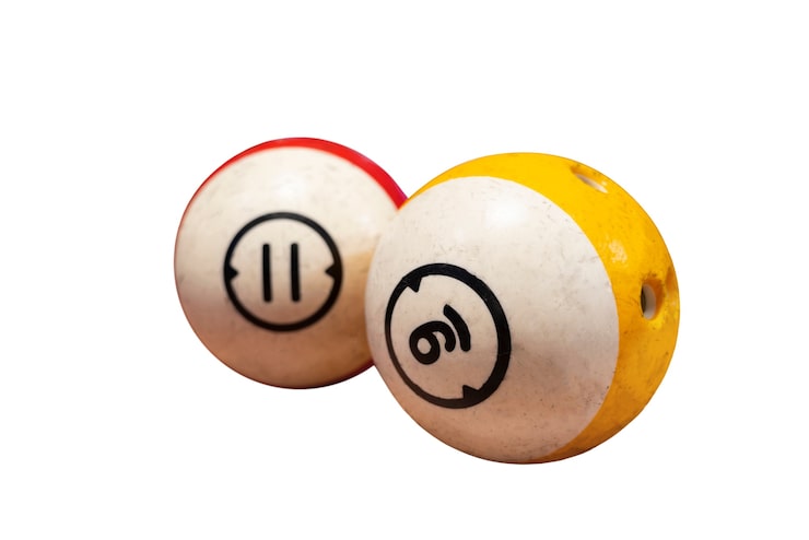 PSD gratuito vista de bolas de bolos