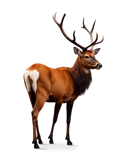 PSD gratuit un cerf adorable isolé