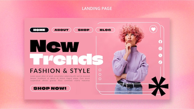 PSD gratuit conception de modèles de mode