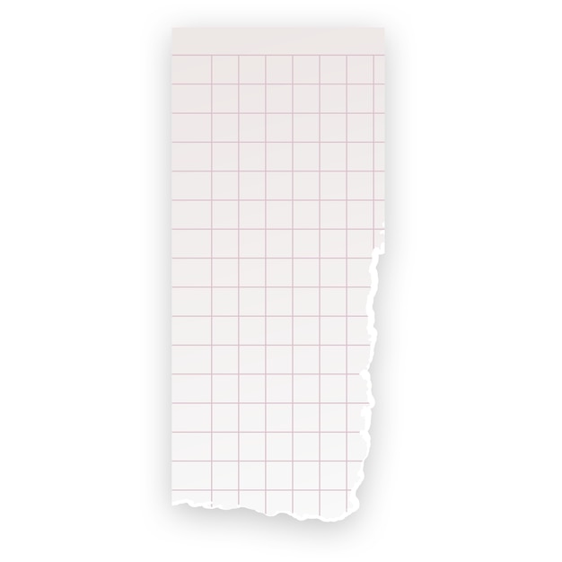 PSD gratuit conception réaliste de déchirures de papier