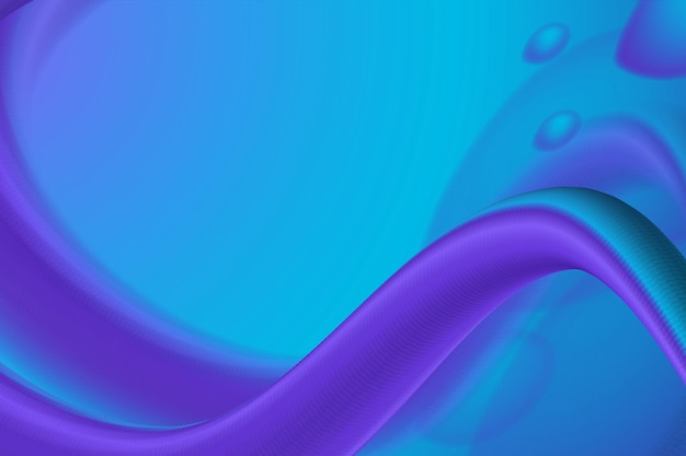 PSD gratuit fond coloré avec vague fluide 3d
