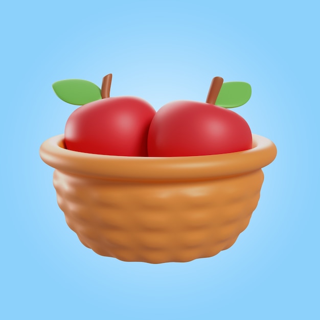 PSD gratuit icône de rendu 3d de thanksgiving