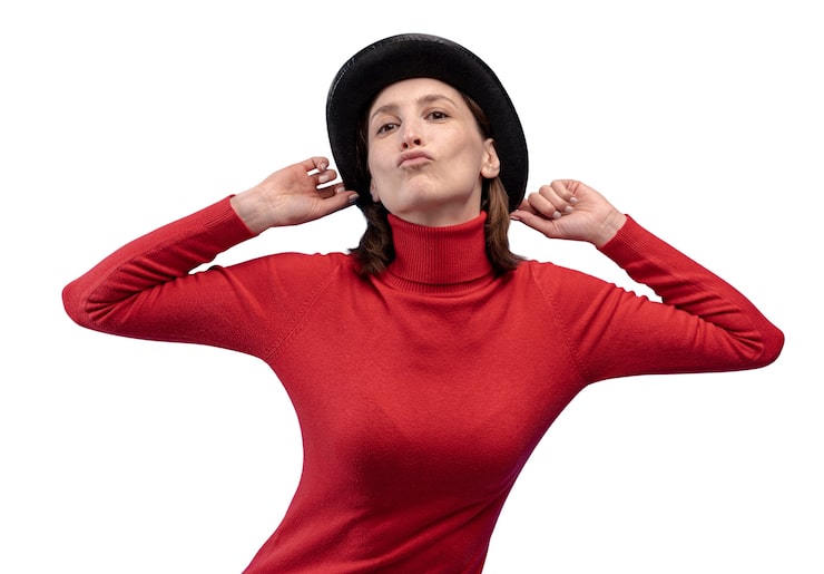 PSD gratuit portrait d'une femme d'âge moyen