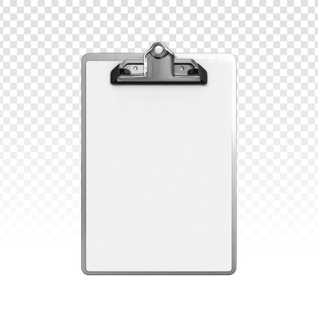 PSD gratuit tableau à dos blancs avec papier blanc
