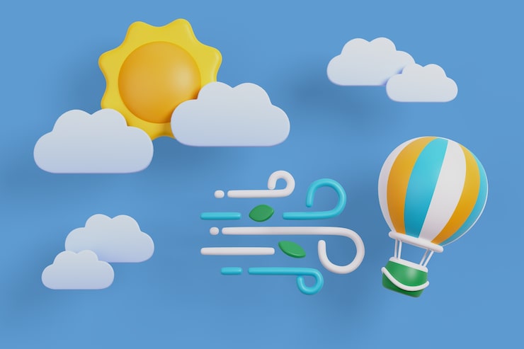 PSD grátis fundo do tempo com nuvens