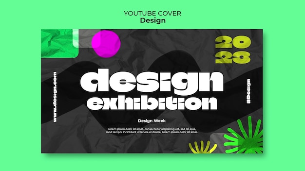 PSD grátis modelo de design gráfico