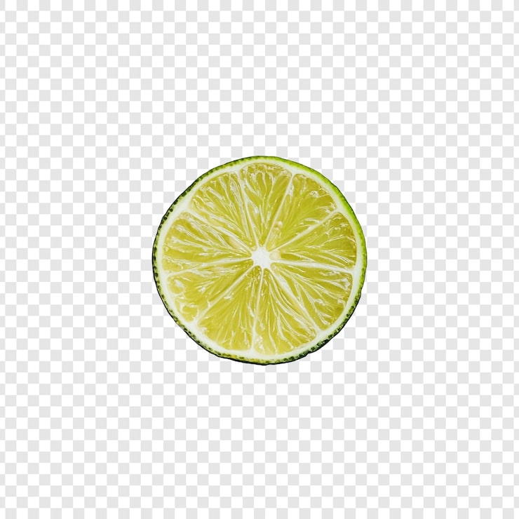 PSD grátis uma fatia de limão perfeita, suculenta, picante e refrescante