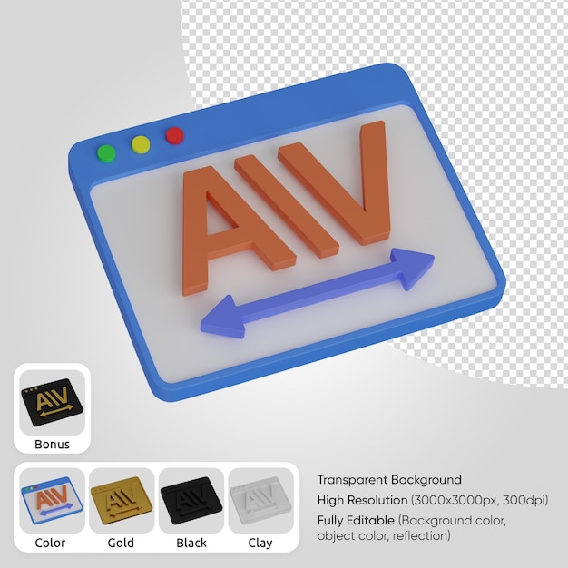 Miễn phí PSD kerning web 3d