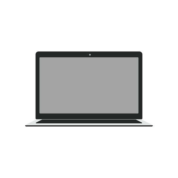 Miễn phí PSD laptop hiện đại cô lập