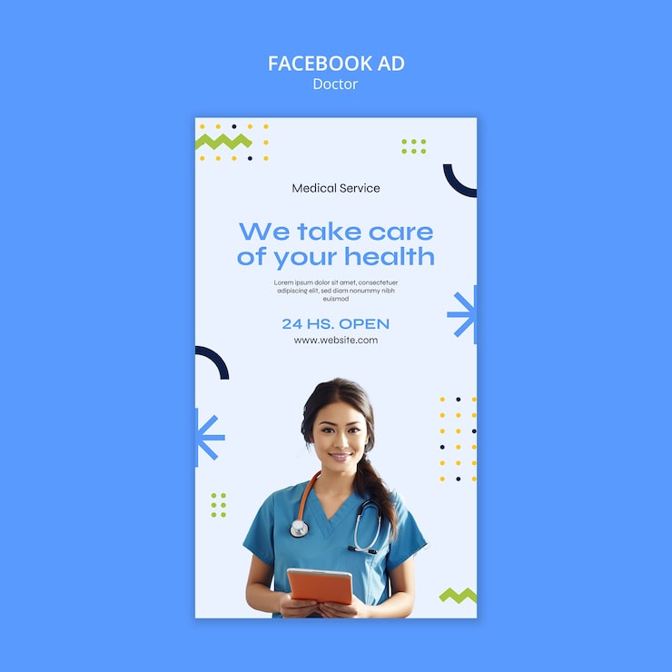 Miễn phí PSD mẫu thiết kế bác sĩ