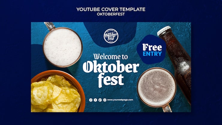Miễn phí PSD mẫu thiết kế oktoberfest