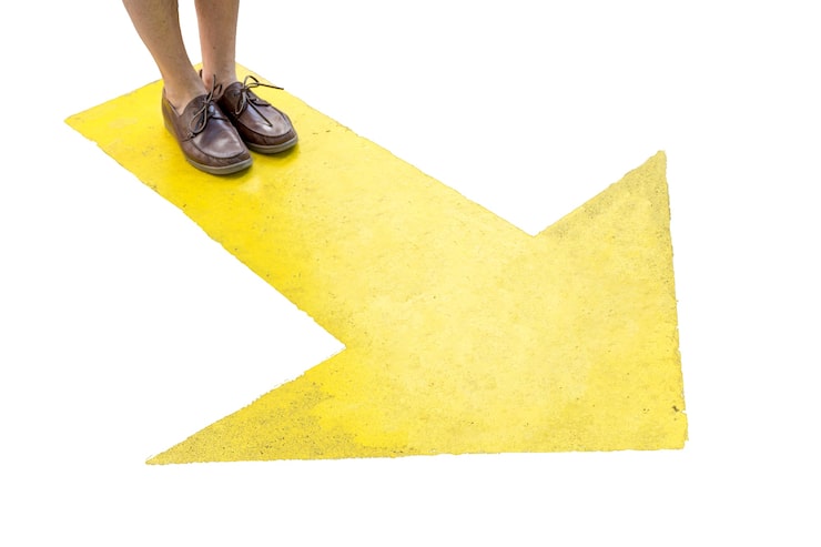 Miễn phí PSD mũi tên chỉ hướng riêng biệt
