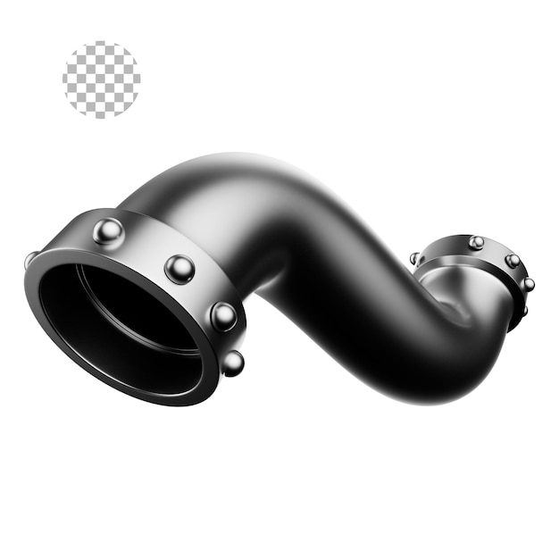 PSD 3d-illustration rohr