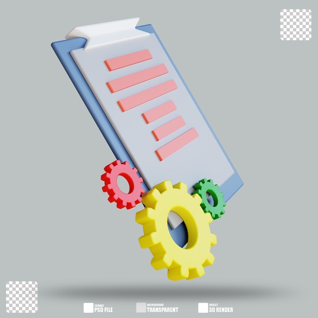 PSD 3d-illustrationsprototyp 2