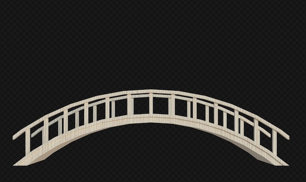 PSD 3d-render-gebäudestruktur isoliert