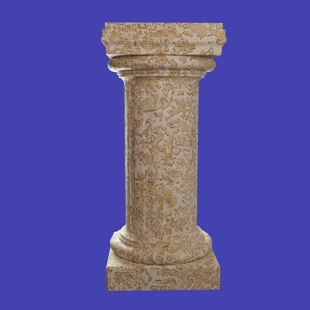 PSD 3d-rendering-objektformmodell