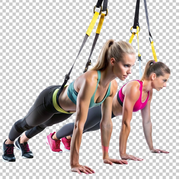 PSD atractiva mujer atleta aislada