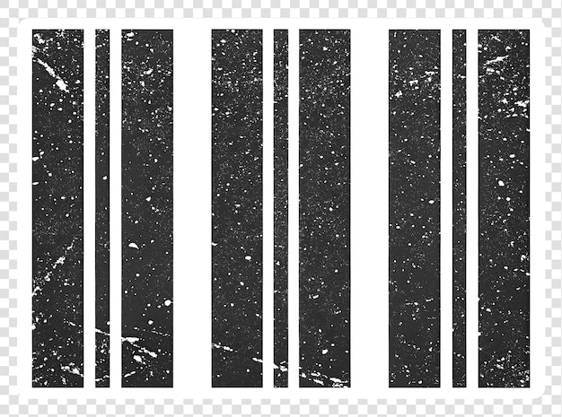 PSD barcode astratto effetto usurato