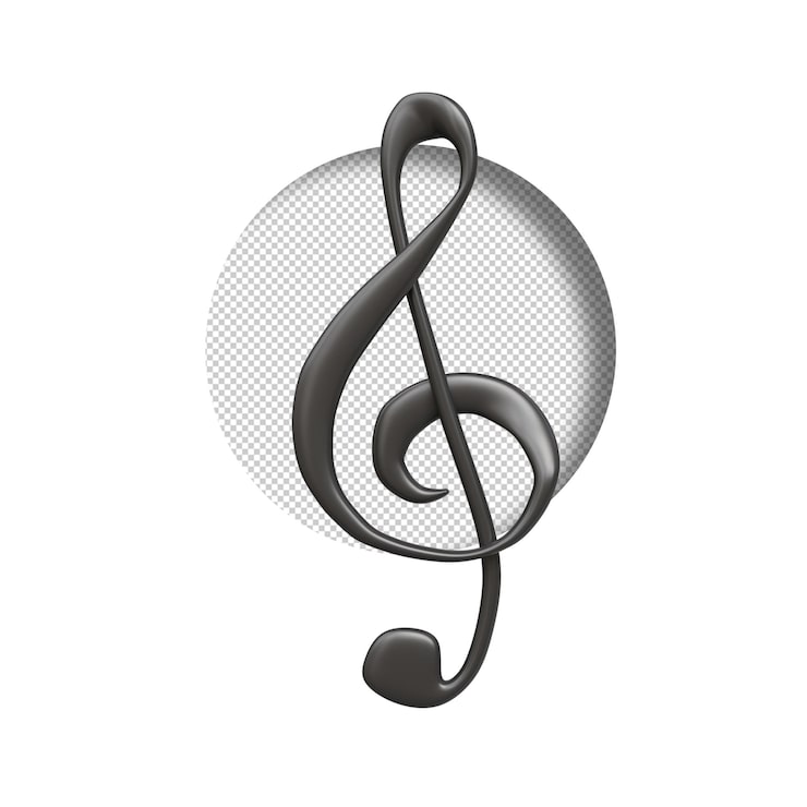 PSD beachten sie musik 3d-rendering