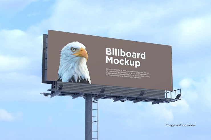 PSD billboard mockup