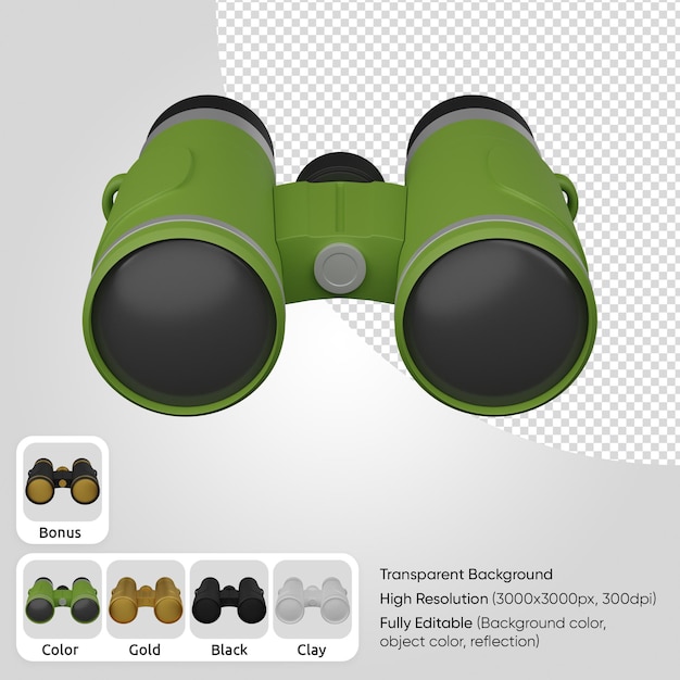 PSD binocolo 3d