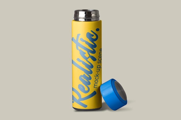 PSD botella de bebida