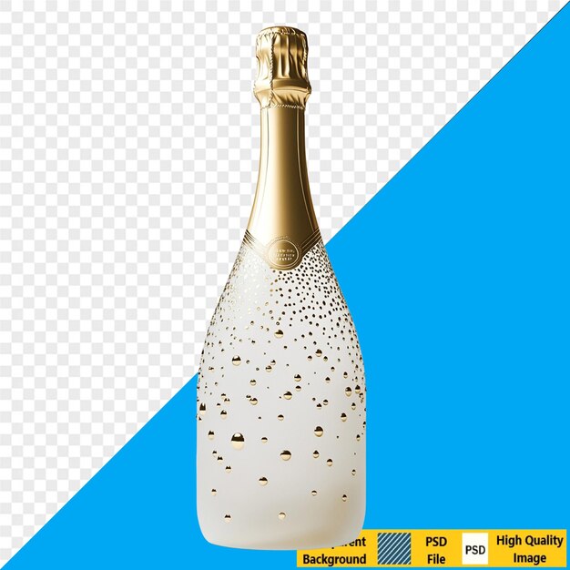 PSD botella de champán de fiesta