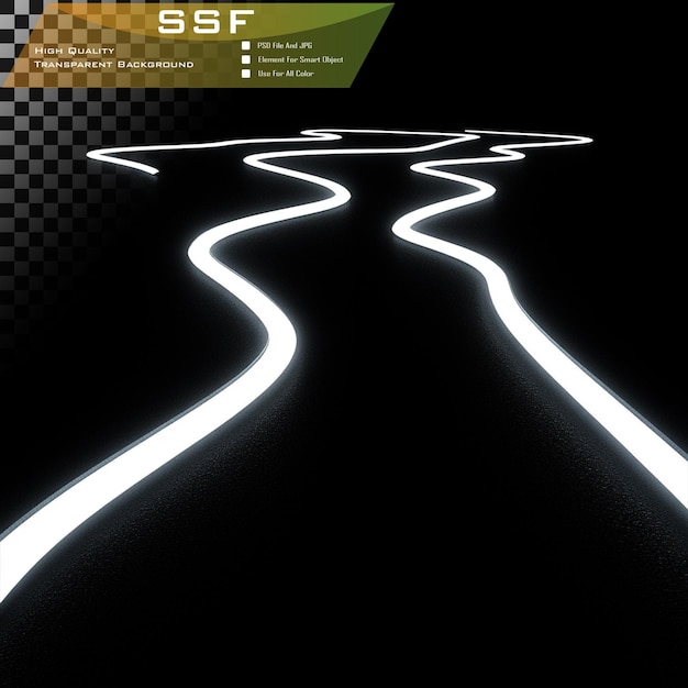 PSD camino de led luminosos