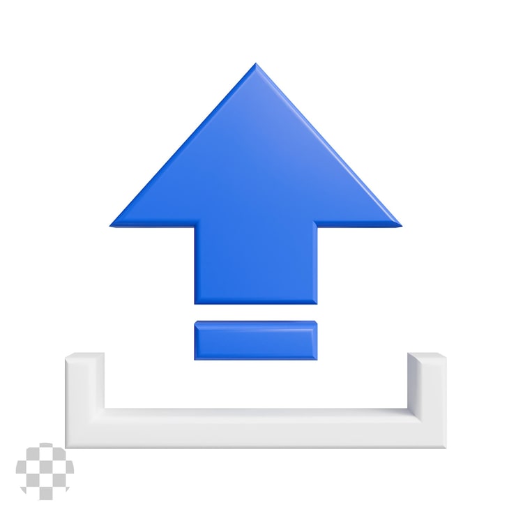 PSD cargar icono 3d