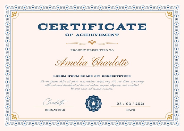 PSD certificat