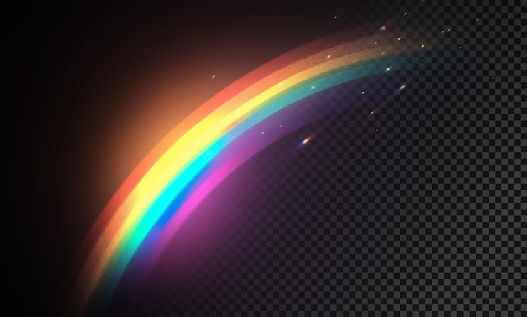 PSD las chispas mágicas del arco iris