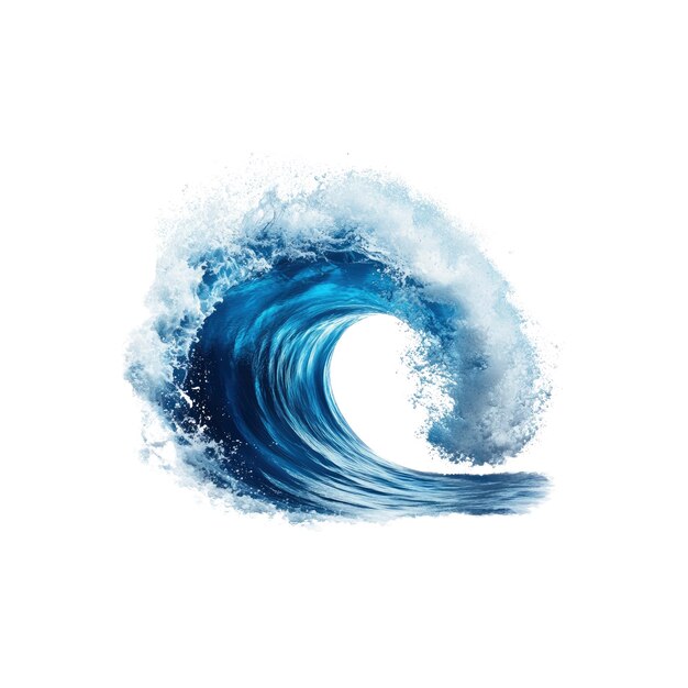 PSD el choque dinámico de las olas oceánicas