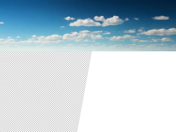 PSD cielo azul