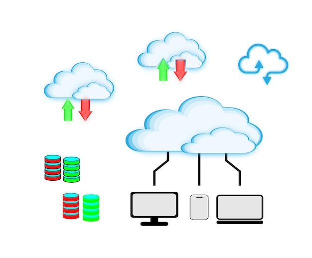 PSD cloud computing a synchronizace dat