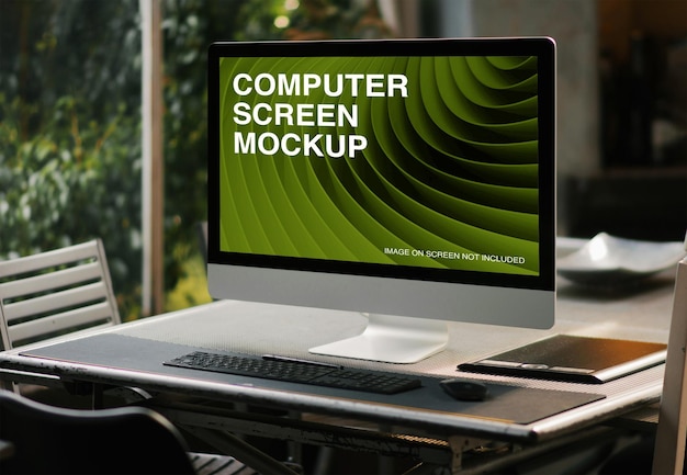 PSD computerbildschirm-modell