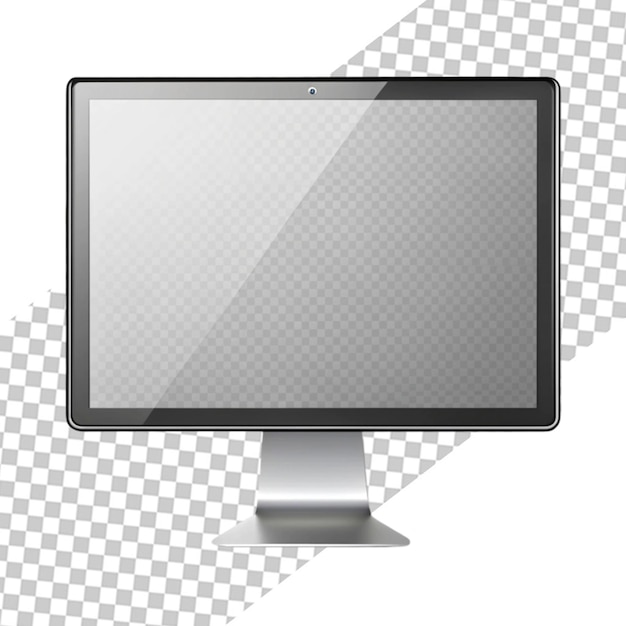 PSD computermonitor mit transparentem bildschirm