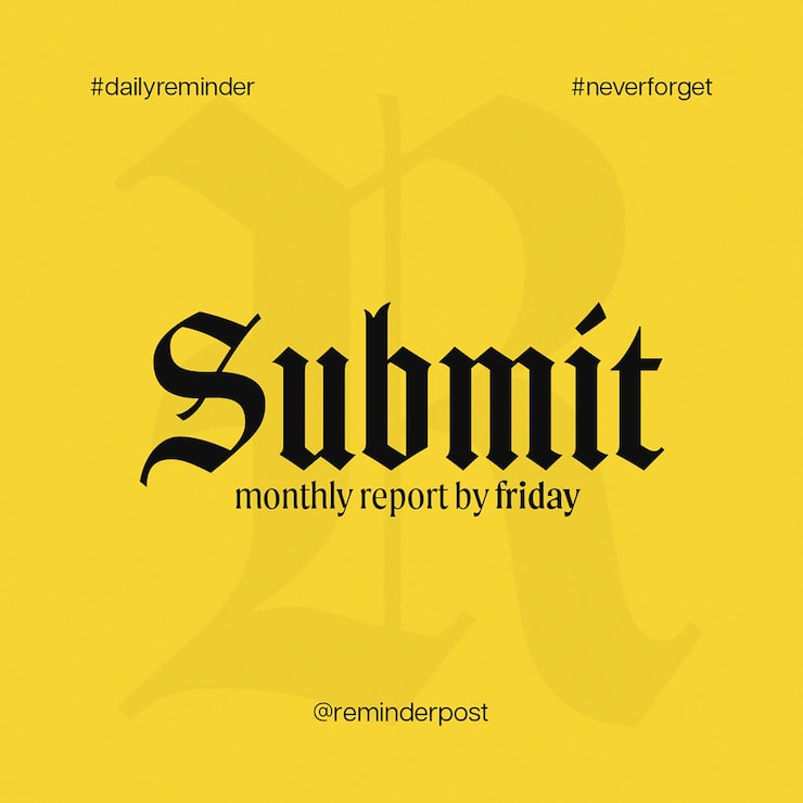 PSD concept de conception de calligraphie psd pour les médias sociaux et le modèle de message instagram