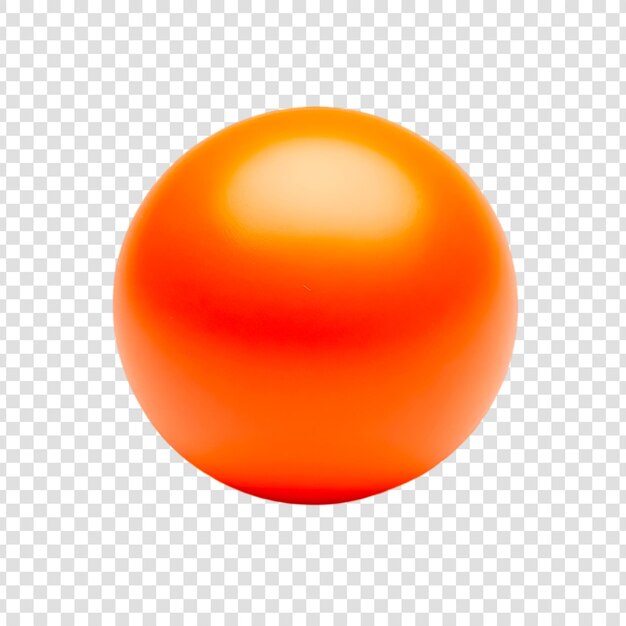 PSD conception d'arrière-plan abstraite de la sphère orange brillante