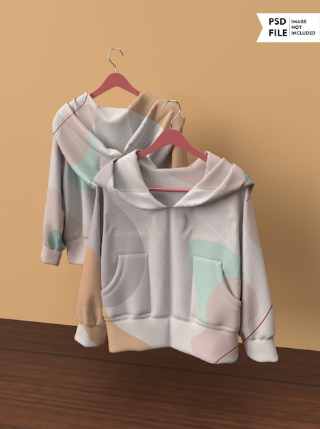 PSD conception de maquette de pull