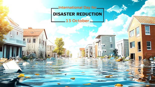 PSD construire la résilience graphiques créatifs pour la sensibilisation aux risques de catastrophe