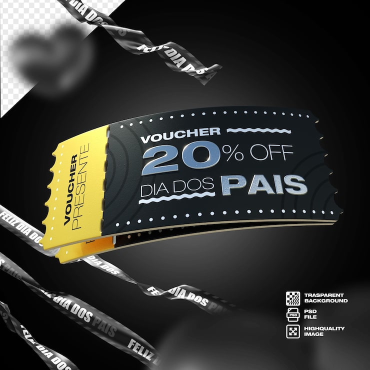 PSD coupon de réduction pour la fête des pères